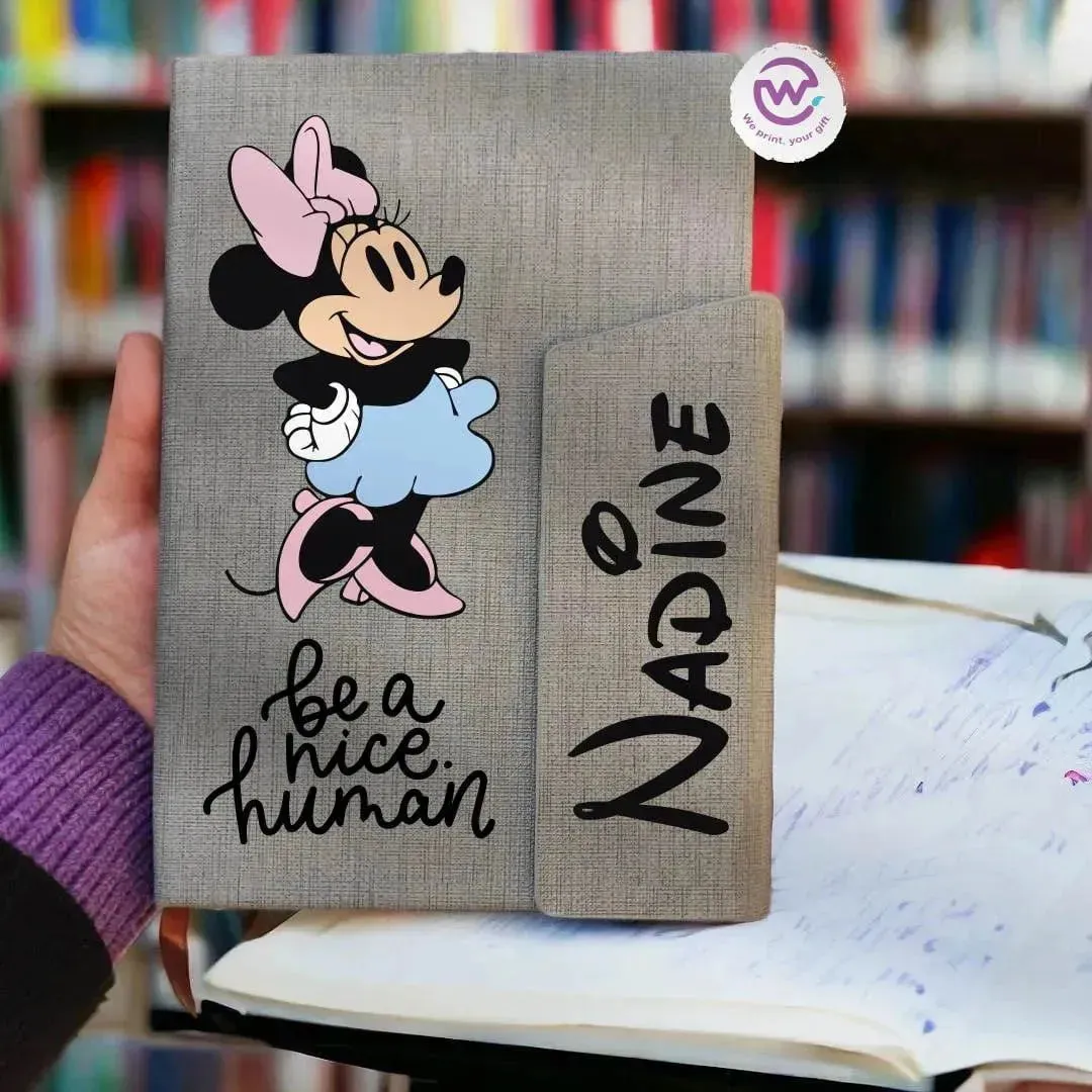 Notebook with magnetic closure-Disney