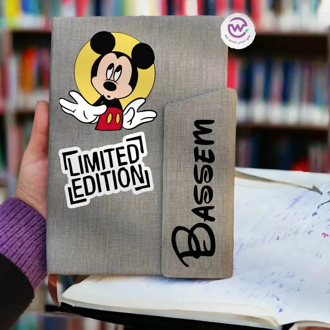 Notebook with magnetic closure-Disney