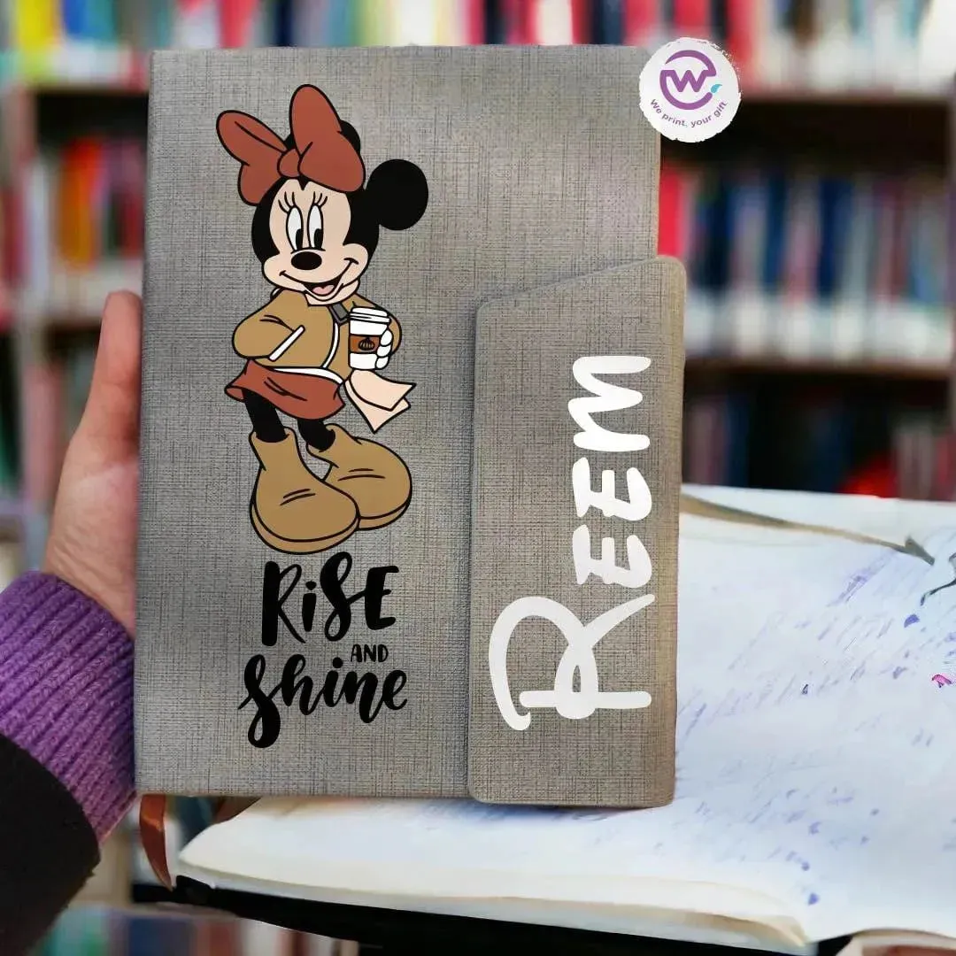 Notebook with magnetic closure-Disney