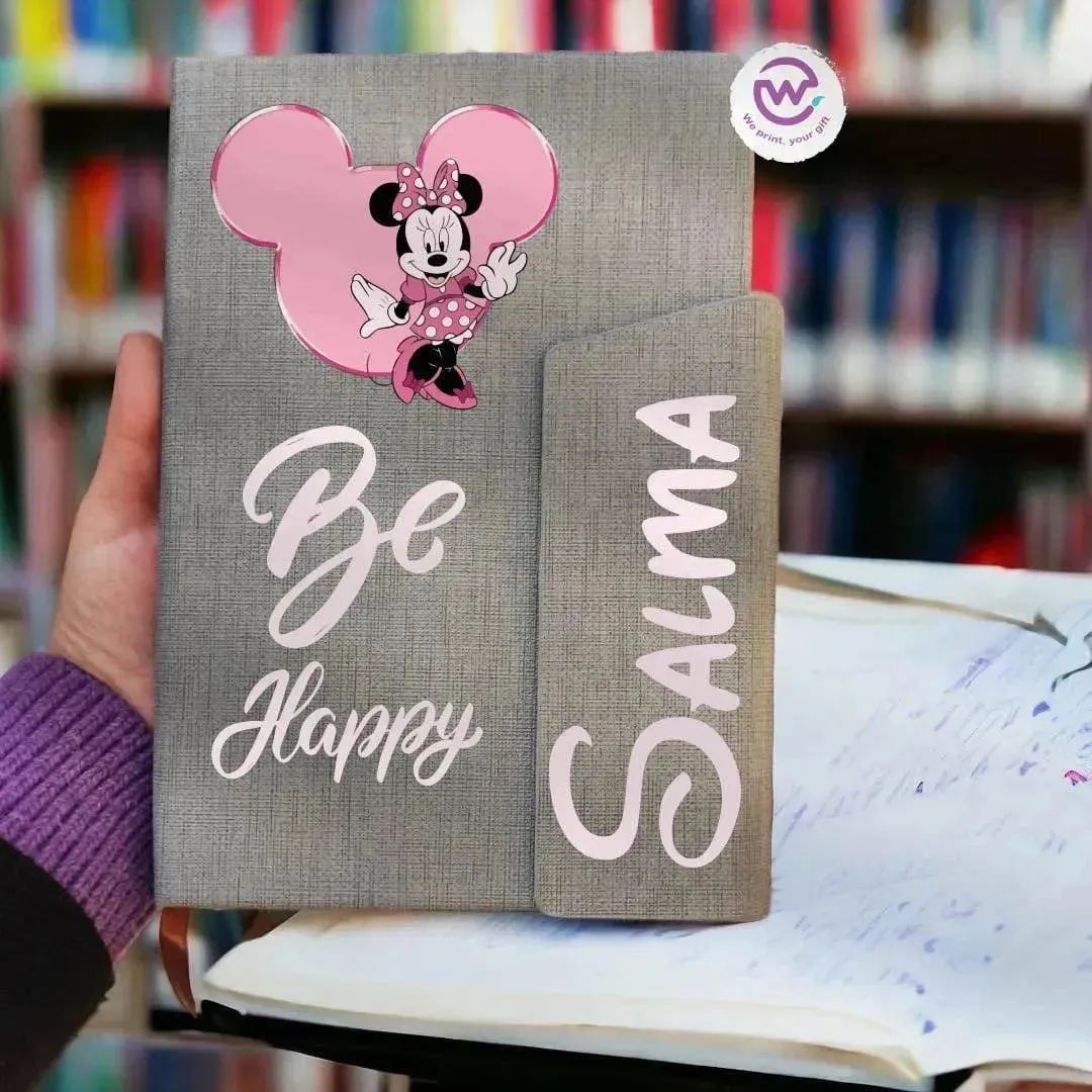 Notebook with magnetic closure-Disney