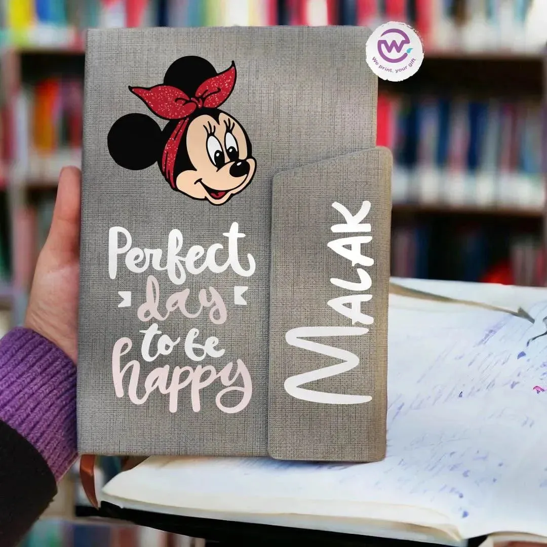 Notebook with magnetic closure-Disney