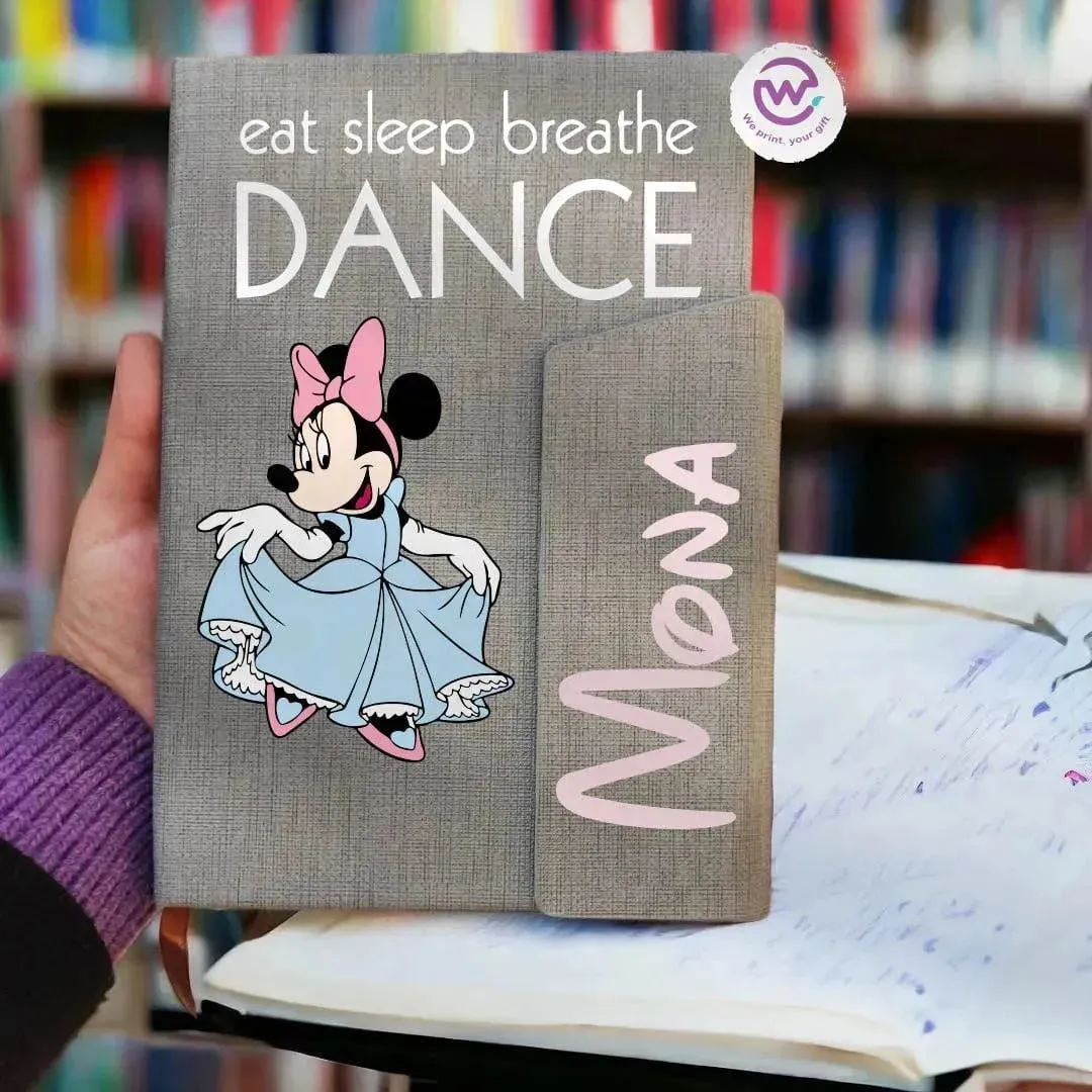 Notebook with magnetic closure-Disney