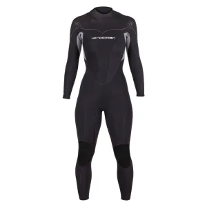 Open Box Henderson 5mm Women's Thermoprene Pro Back Zip Wetsuit, Black / Black, Size: 18