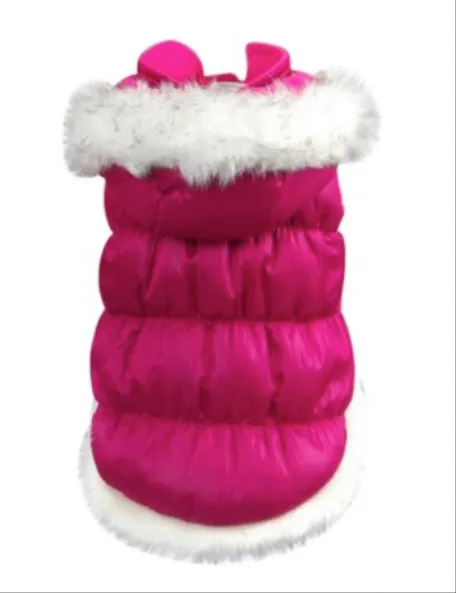 Powderpuff Parka with Removable Hood