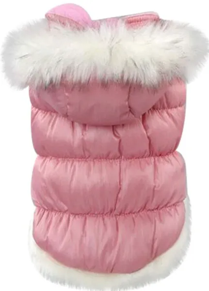 Powderpuff Parka with Removable Hood