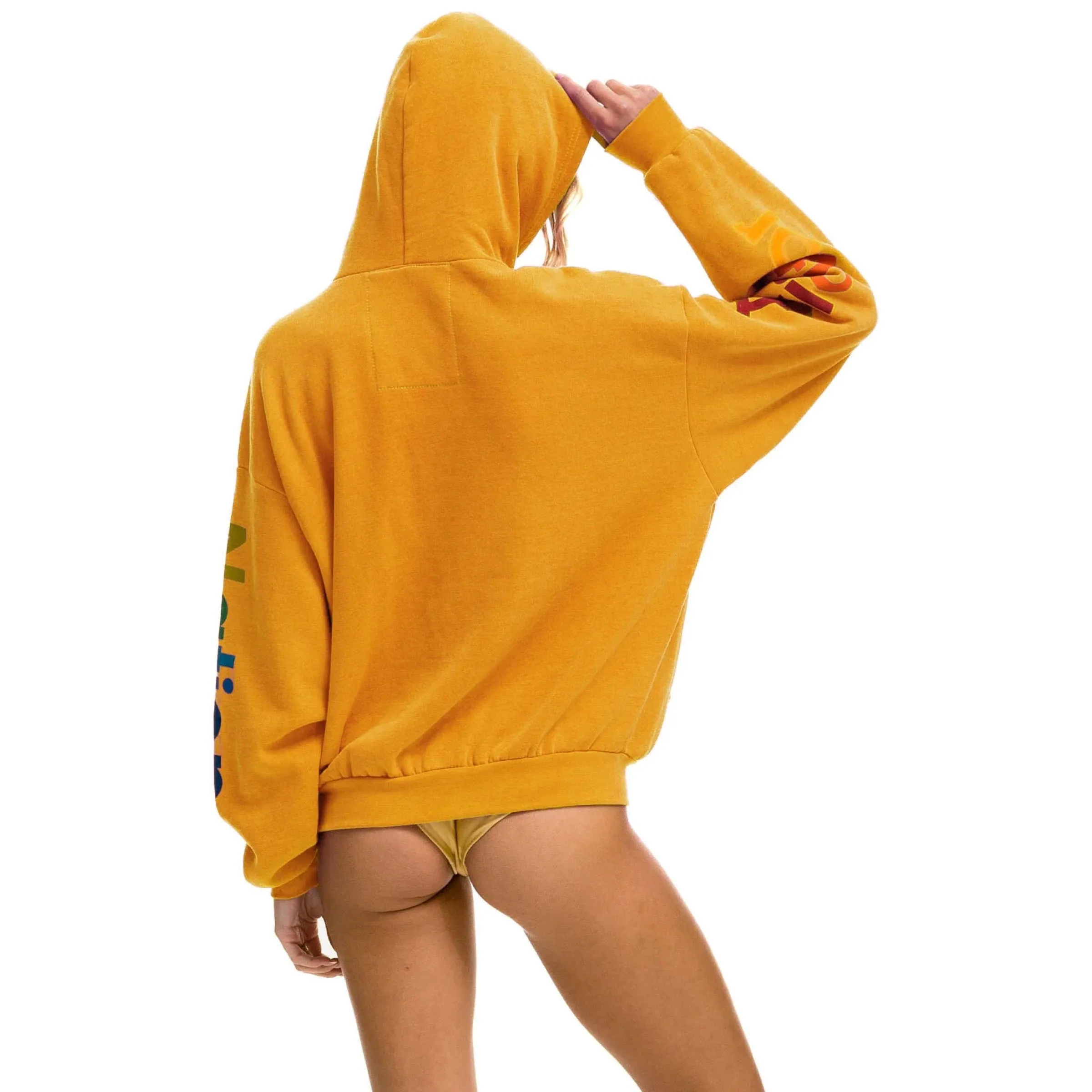 Pullover Hoodie Relaxed Gold