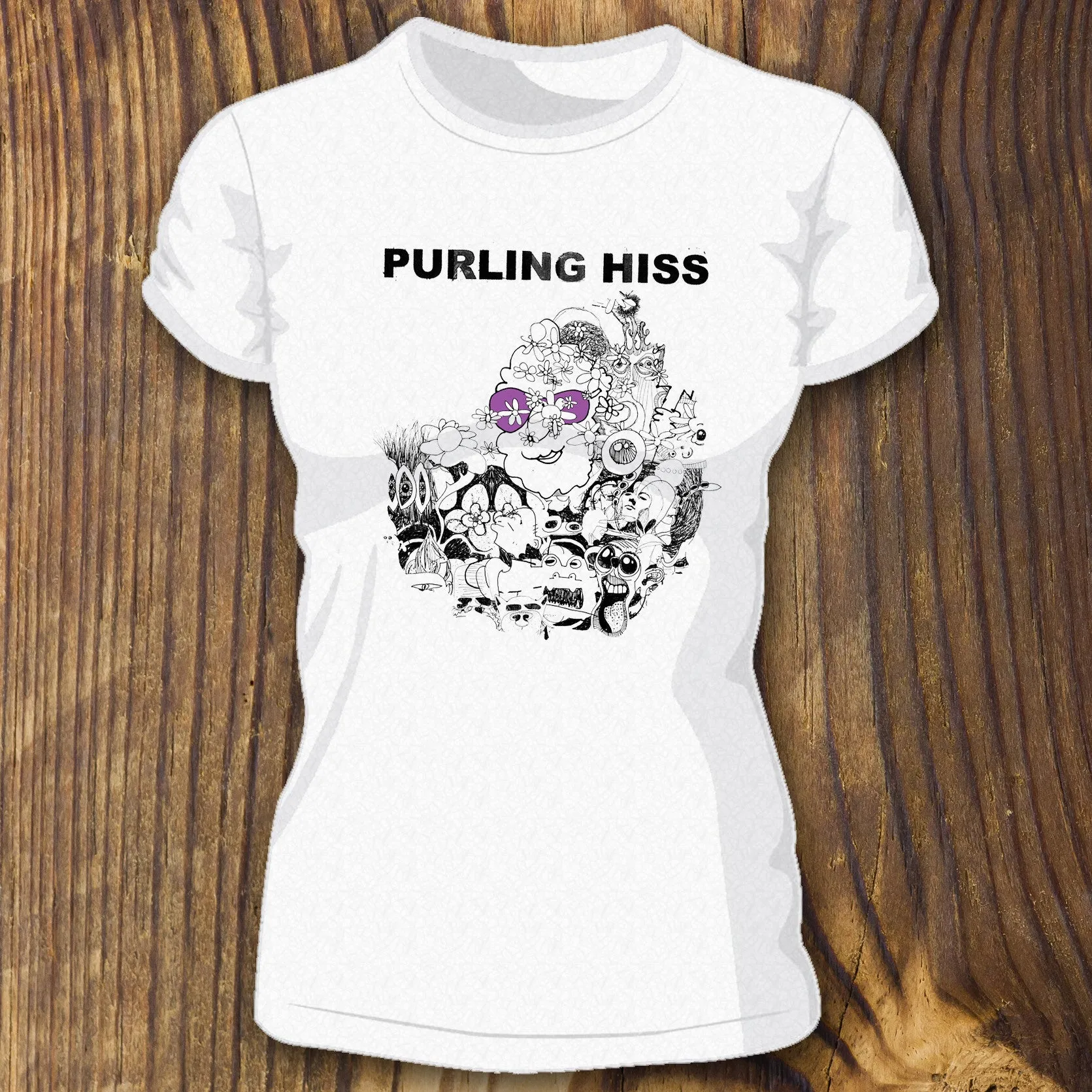 Purling Hiss "Weirdon" women's tee