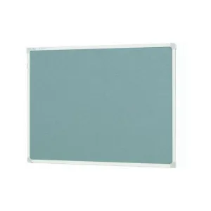 Quartet penrite bulletin board felt 900x1200mm grey