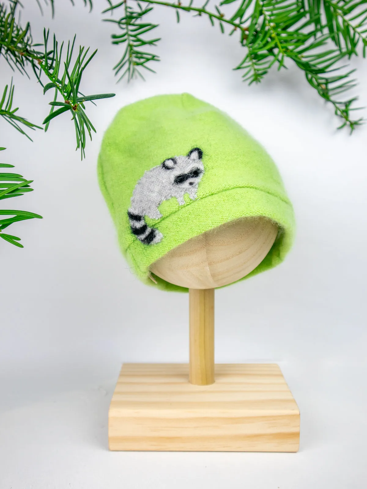 Raccoon Cashmere Hat - Baby