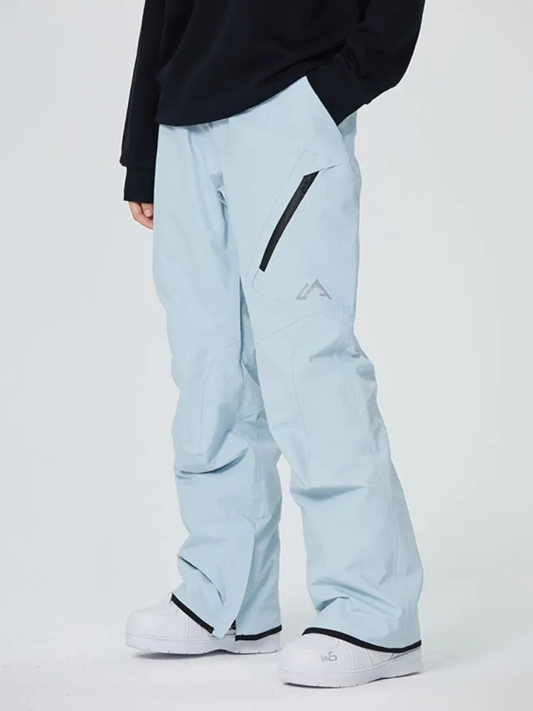 Searipe Diagonal Zipper Snow Pants - Men's