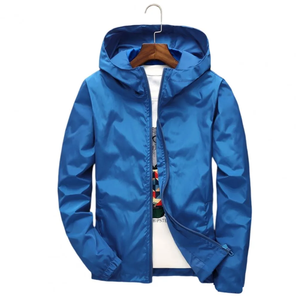 Spring and Autumn Men's Windbreaker Mountaineering Raincoat Men's Summer Jacket Outdoor Waterproof Coat Fishing Jacket