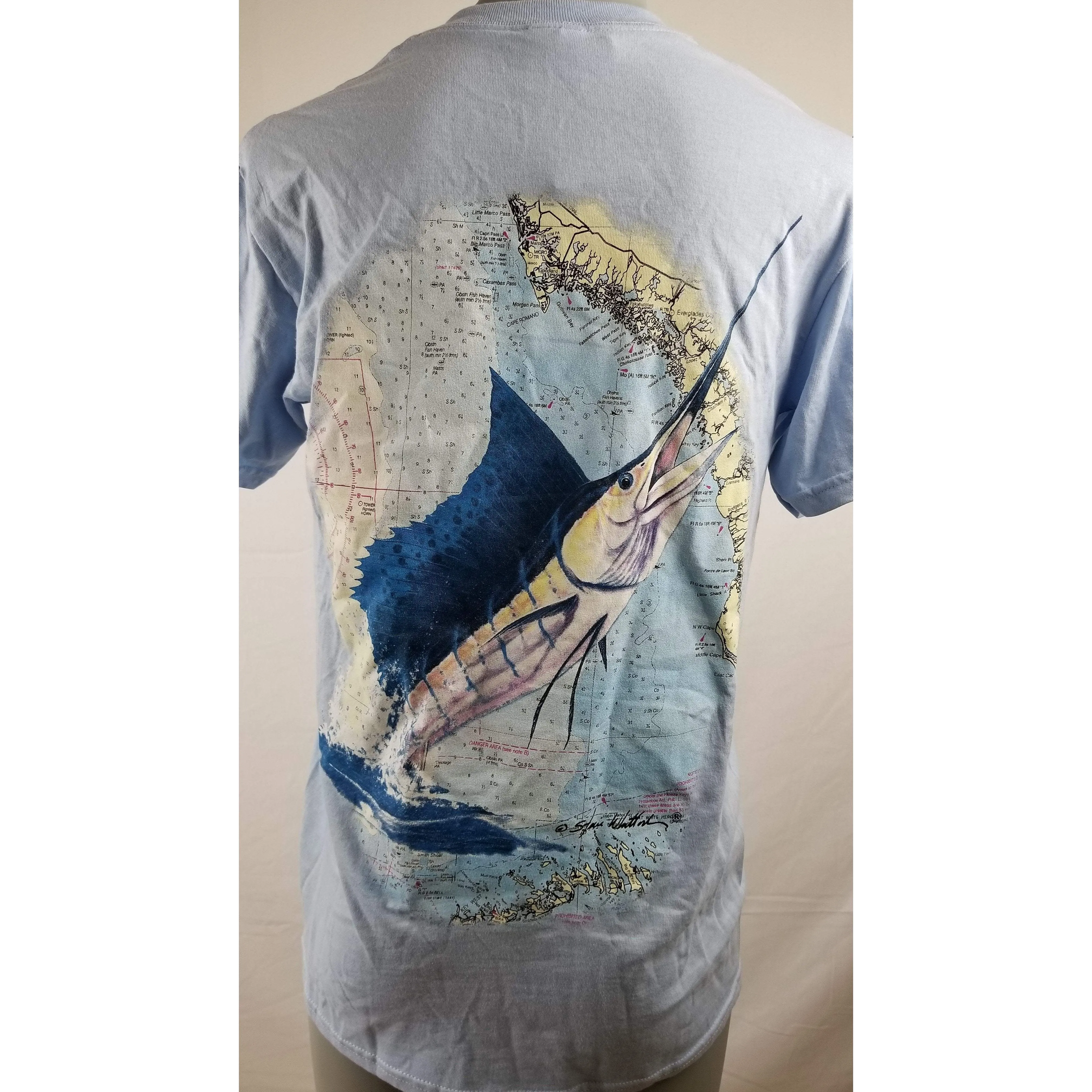 Steve Whitlock Signature Men's Sailfish SS Shirts