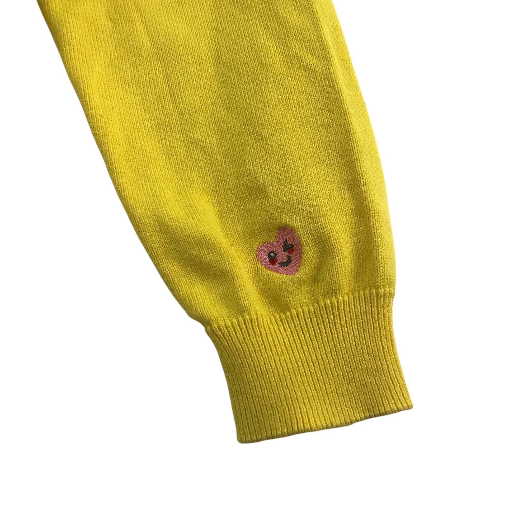 Tootsa Jumper 6-8 years yellow cat organic cotton