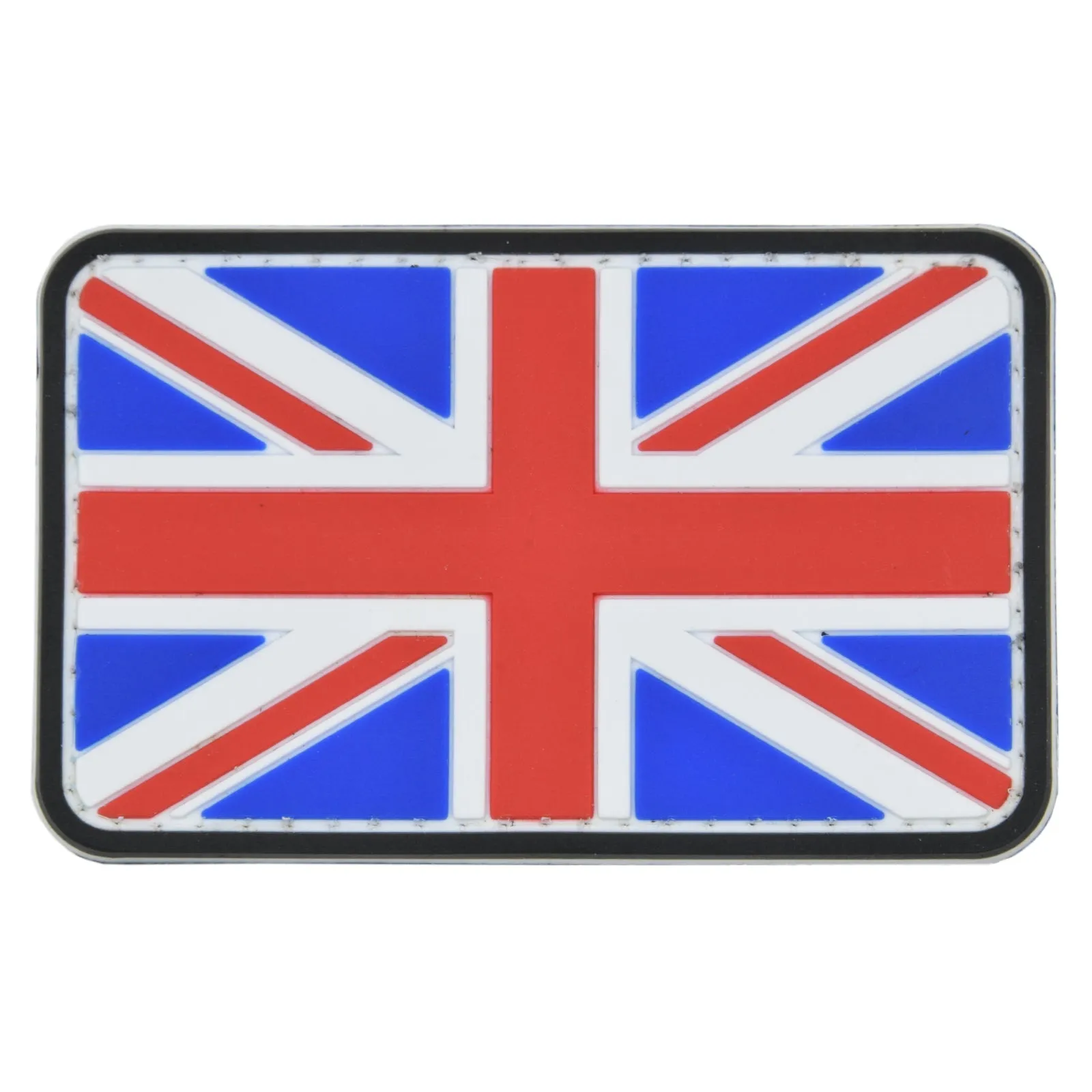 UK Flag Round Corners Patch Full Color