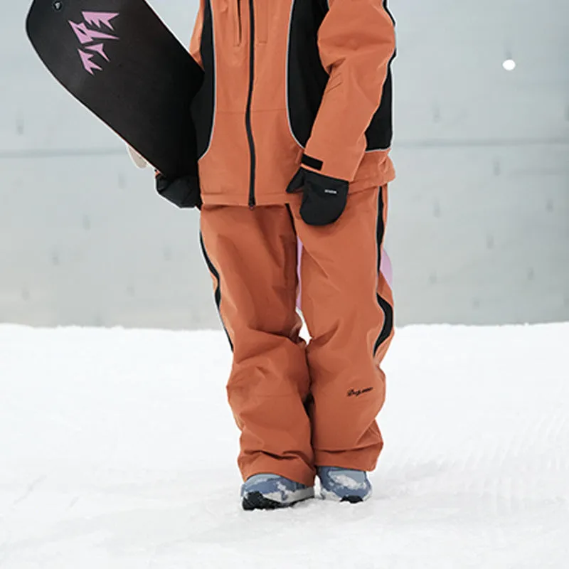 Women Baggy Thermal Insulated Snow Pants