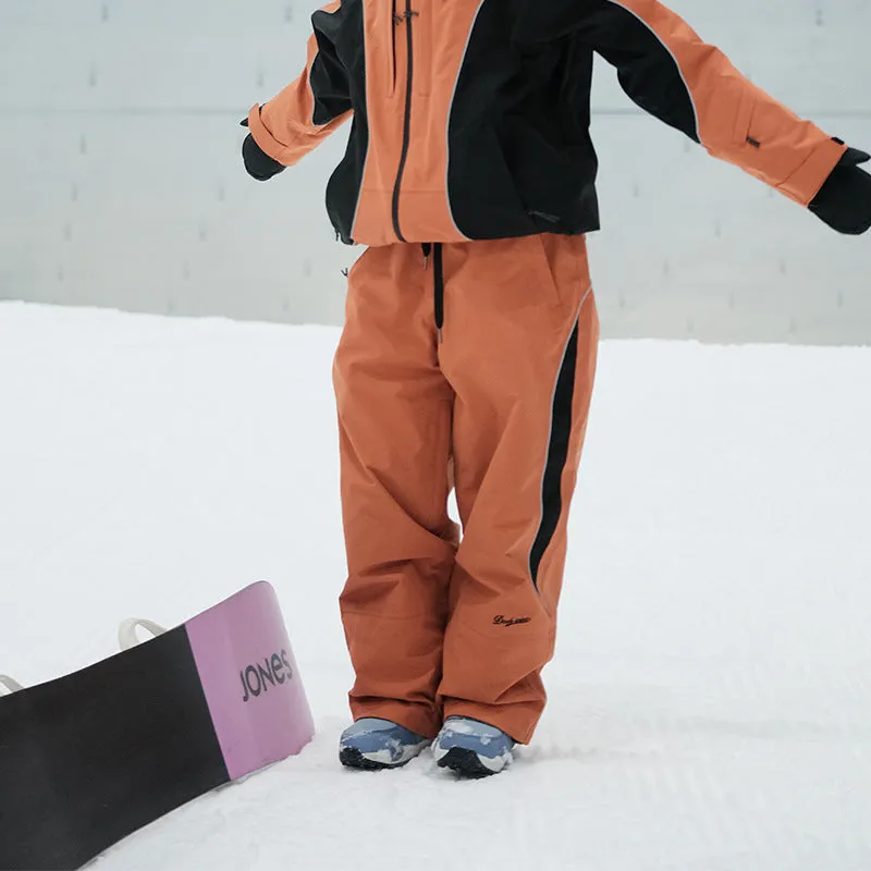 Women Baggy Thermal Insulated Snow Pants