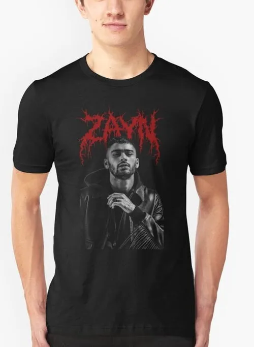 Zayn Malik band Black Malange T-shirt